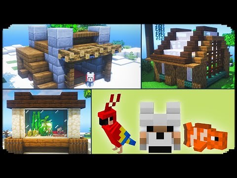 ★ Minecraft: How to Make a Animal House | Pet House