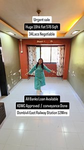 242K views · 903 reactions | Urgent Sale Spacious 1bhk flat for in dombivli east KDMC Approved,conveyance done All Banks loan Available #1bhk #property #flats #realestate #dombivli | Property Mitraa | Facebook