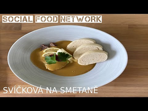 How to make SVÍČKOVÁ NA SMETANĚ | Social Food Network