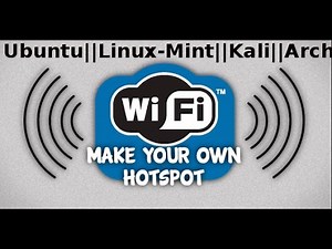 Create Wifi Hotspot On Linux using network manager