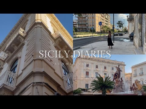 Summer Vlog✨ | My Summer in Sicily as a Sicilian Returning Home