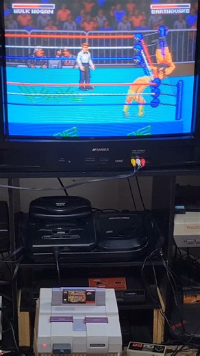 wwf super wrestlemania snes #retrogames #supernintendo #wwf #wrestlemania #gameplay #snes