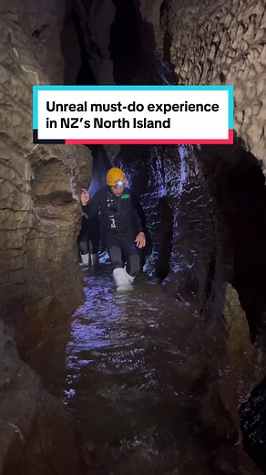 Would you try this? 😱 This Abyss Tour with Legendary Black Water Rafting is located in Waitomo in NZ’s North Island. You’ll be abseiling, ziplining, waterfall jumping and tubing your way through a tunnel system filled with incredible glowworms. This is an absolute must-do! 🙌🙌 #nzmustdo #nztravel #northisland #ifyouseeknz #waterrafting #newzealand