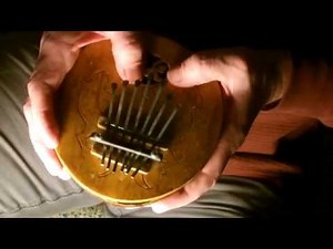 Coconut Shell Kalimba Thumb Piano Blues