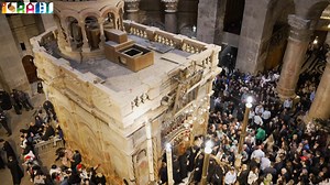 The Holy Fire ceremony at the Church of the Holy Sepulchre in Jerusalem. Thousands of Eastern Orthodox Christians from around the world participated in the Holy Fire Ceremony in Jerusalem 🇮🇱 We wish all those celebrating Orthodox Easter a safe and peaceful holiday. 🎥 Eli Levy Productions | Israel Ministry of Foreign Affairs