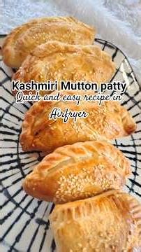 Kashmiri Mutton patty || Quick and easy recipe|| #kashmirifood #airfryerrecipes