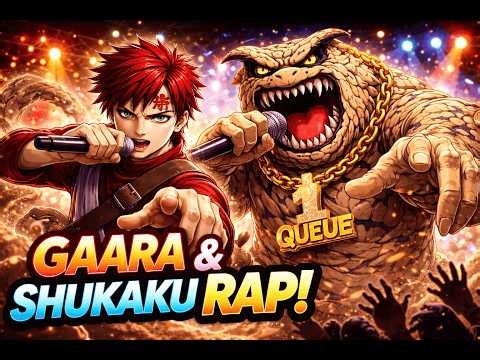 GAARA vs SHUKAKU RAP 🔥 (The clash of the sand demon)