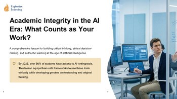 Academic Integrity in the AI Era: What Counts as Your Work Lesson Grades 4-12
