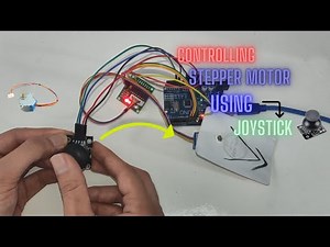 Controlling a stepper motor movements by a joystick 🕹️