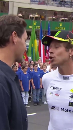 Two of the greatest to do it 🐐✨ Roger Federer x Valentino Rossi 😮‍💨
