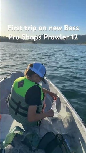 First fishing trip with new Prowler 12’ John boat!
