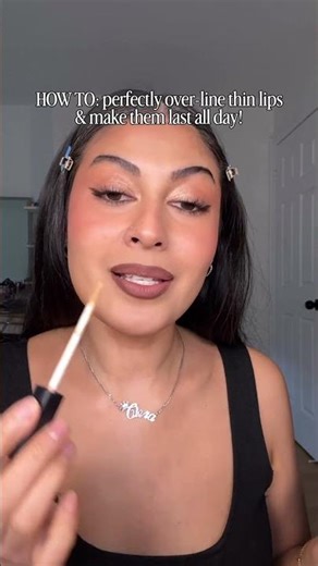 Makeup Hack - for small lips✨ #makeup
