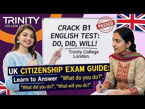 B1 English Test (GESE Grade 5) | SELT British Citizenship| Trinity College London ILR UK