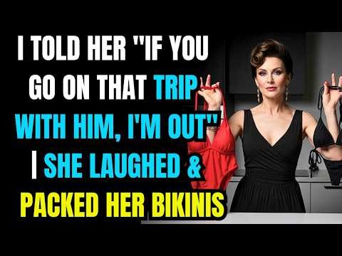 My Wife Laughed When I Said "If You Go With Him, I'm Out" — What She Found When She Came..