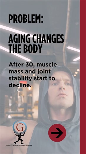 Strength training isn’t extra — it’s essential after 30 🏋️‍♂️. Strong hips, core, and muscles protect joints, improve form, and help you stay injury-free. 📞 Call (407) 977-4130 to schedule with our orthopedic experts. | Hudanich Orthopedics