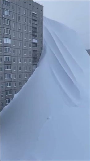 Аномальная трагедия на Камчатке. Снегопад до 9-го этажа.