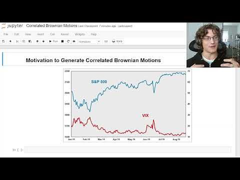 Correlated Brownian Motions in Python