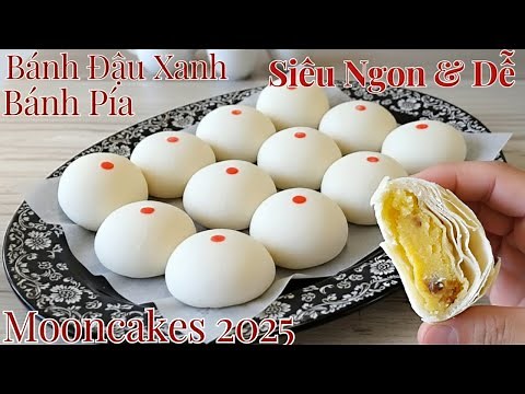 Melt-in-Your-Mouth Mung Bean Cakes: Flaky Layers Recipe – Crispy, Delicious, and Easy to Make!