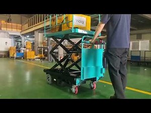 KW FLD SERIES (전동식 이동대차) / 300Kg~500kg 중량물 운반 및 유압리프트 장치 설치