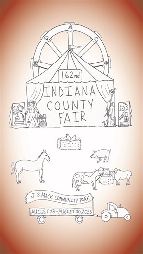 I know you’ll come around to me eventually… It’s almost here!!! And when it’s all set up it will be so “mystical… magical” See you next week!!! | Indiana County Fair