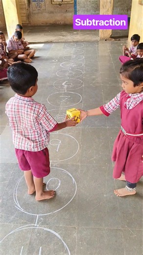 Subtraction - Learning through games | Innovative Ideas #subtraction #maths #education #school #math