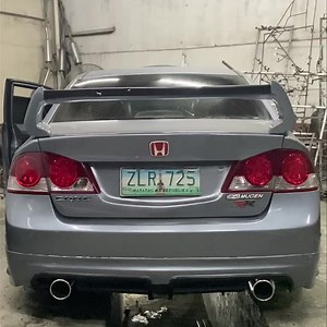 Honda Civic FD R18 full exhaust system and air intake package installed 🔧 All the way from Batangas, thank you for trusting us 🙏🏻 •K&N original high flow washable air intake package •headers •downpipe •midpipe with resonator •custom Y-pipe axleback with muffler •round muffler tip ✅SKILLED welders. Safety gears and PROPER heavy duty equipment for professional fabrication are being used, walang daya at shortcut. Hindi minamadali bawal yun dito. Wala kayong pagsisisihan. ✅CNC computerized laser 