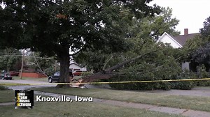 20K views · 142 reactions | ISCN storm chaser Mike Cox was in Knoxville, Iowa shortly after the storms rolled through causing wind damage. IowaChase.com | Iowa Storm Chasing Network | Facebook