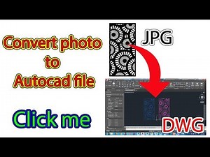 Convert photo to dwg - CNC design