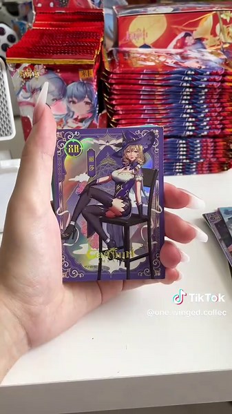 Unboxing Genshin Impact Cards: A Thick Card Collection