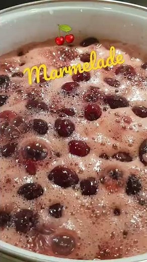 Kirschmarmelade 🍒 #garten #kirschen #kirschmarmelade