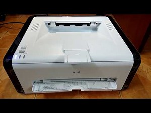 RICOH SP210 UNBOXING| LOADING PAPER| PRINTING METHOD|MONOCHROME|LASER JET|BLACK&WHITEI Passion World