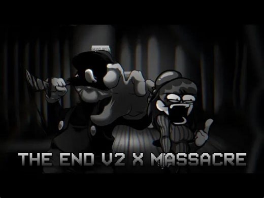 [FNF MASHUP] THE END V2 X Massacre (Costume Vs. Millie)