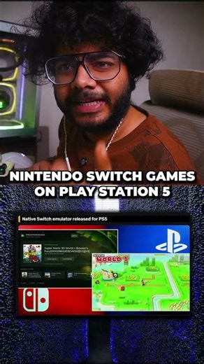 Play Nintendo Switch Games In Your Sony PS5 With This!