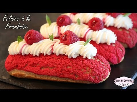 Recette des Éclairs à la Framboise