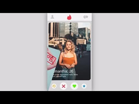 Tinder Swipe Match After Effects Templates