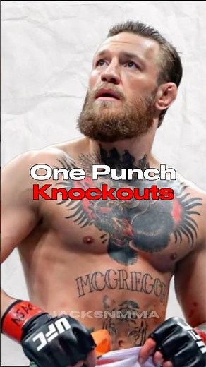 The most BRUTAL 'One Punch' knockouts in UFC History!