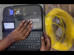 Ferrule printer Puty P900 Video