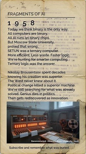 1958 | The Soviet Computing Genius the World Forgot