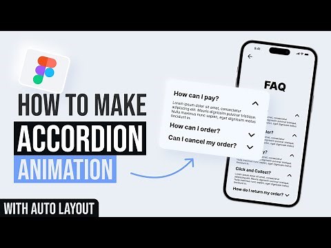 Accordion Animation | Figma Interactive Components