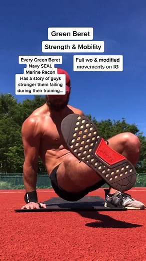 Army Green Beret Military Workout for Mobility at Home