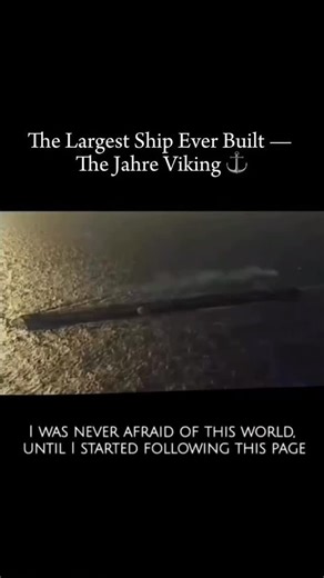 WildBlueEarth on Instagram: "Once upon a time, a steel giant ruled the seas — The Jahre Viking, the largest moving man-made object ever built. Stretching over 458 meters (1,504 ft) long, this behemoth was longer than the Empire State Building is tall. Built in 1979, she could carry over 4 million barrels of oil — yet she was so massive she couldn’t pass through the Panama Canal or Suez Canal. Even the ocean trembled beneath her weight. Renamed multiple times — Happy Giant, Knock Nevis, Mont — th