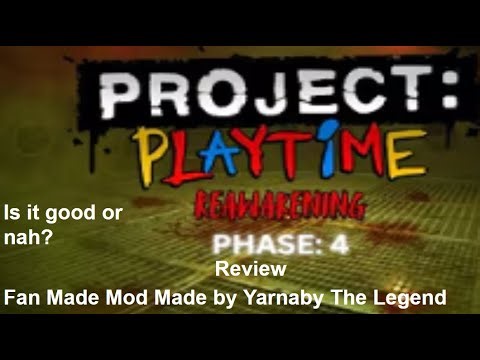 Project Playtime Phase 4 Reawaking Review (Fan Mod Made by ‪@ytl_yt‬)