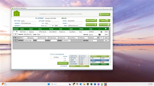 Signing Estimates with MS Edge