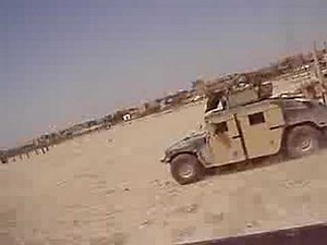 Baghdad Humvee Race