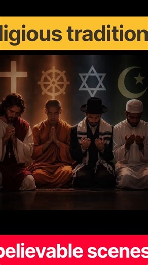 How Do 4 Religions Practice Their Faith? 🤔🌍 | Hinduism, Christianity, Judaism & Islam