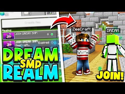 Dream SMP Realm for Minecraft Bedrock! (REALM CODE) - MCPE FREE REALM