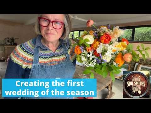 From Field to Wedding Flowers — Our First Harvest & Design of the Year
