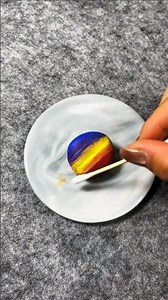 Beautiful design stone painting ideas Arkylic #shortsfeed#foryou#painting