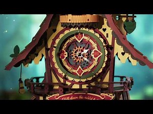 ROKR Cuckoo Clock Mechanical 3D Wooden Puzzle LC901C