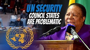 Vicki Dillard reports that Dr. Naledi Pandor calling out the 5 countries on the UN security council that's very problematic. | African Diaspora News Channel